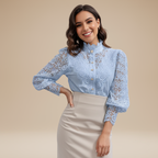 Anita | Blusa Ricamata da Donna con Dettagli Preziosi