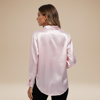 Camicia Clara in Satin: Eleganza Chic e Stile Raffinato