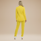 Evelina | Completo Elegante Donna Blazer e Pantaloni dal Taglio Lineare