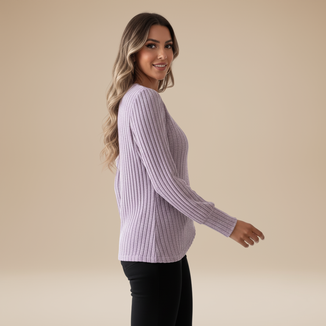 Jolanda | Maglione Elegante da Donna con Linee Moderne e Raffinate