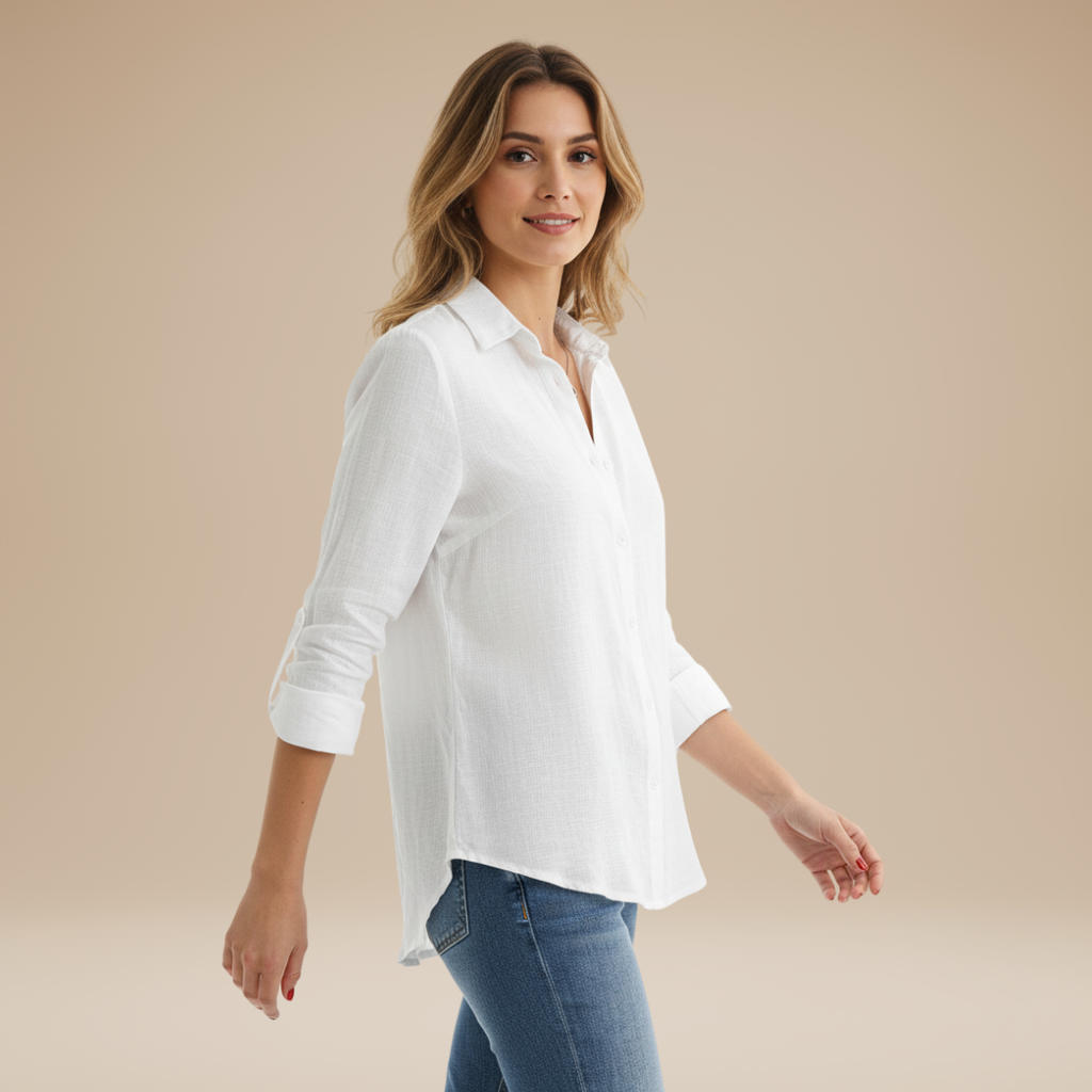 Vanessa | Camicia Casual da Donna in Tessuto Leggero