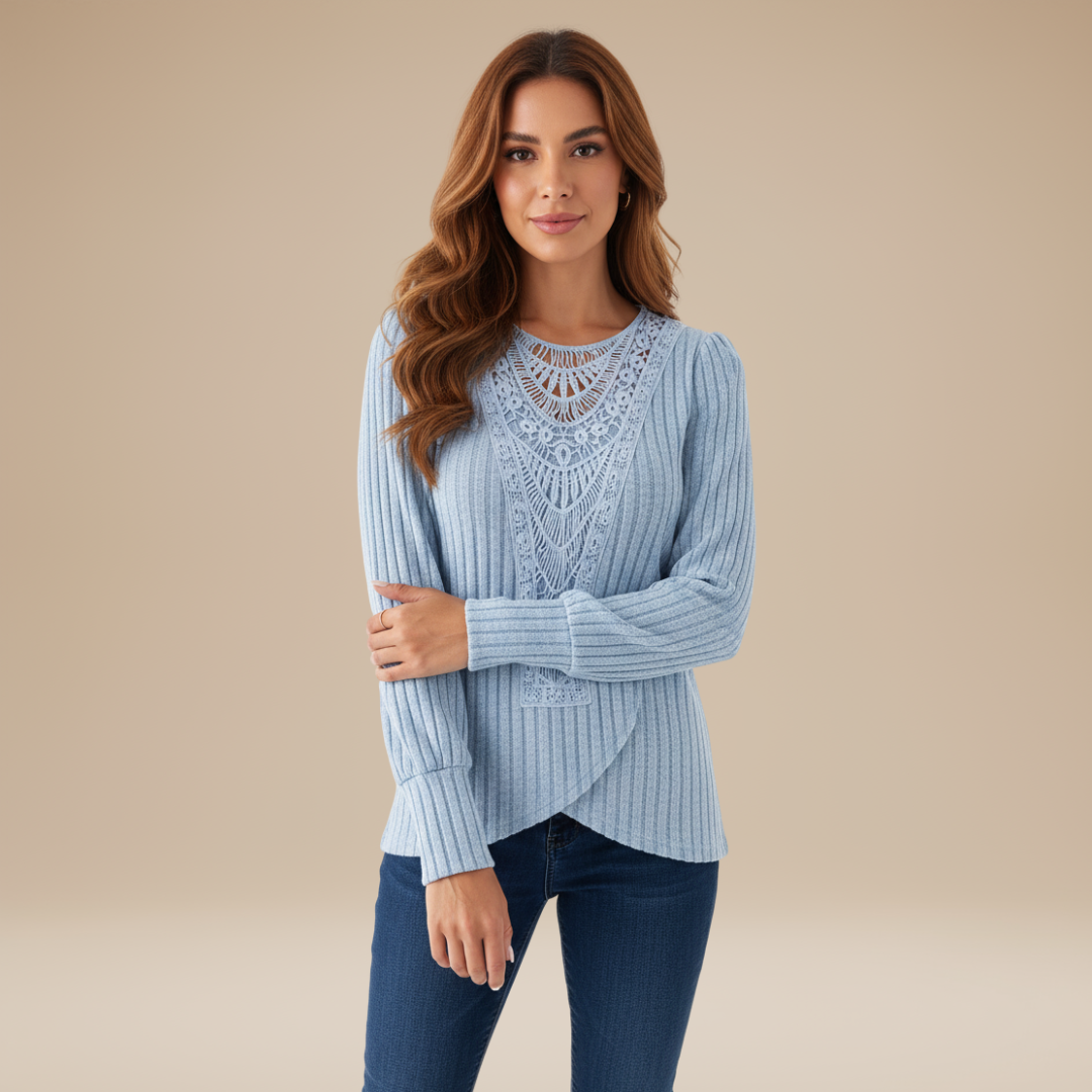 Jolanda | Maglione Elegante da Donna con Linee Moderne e Raffinate