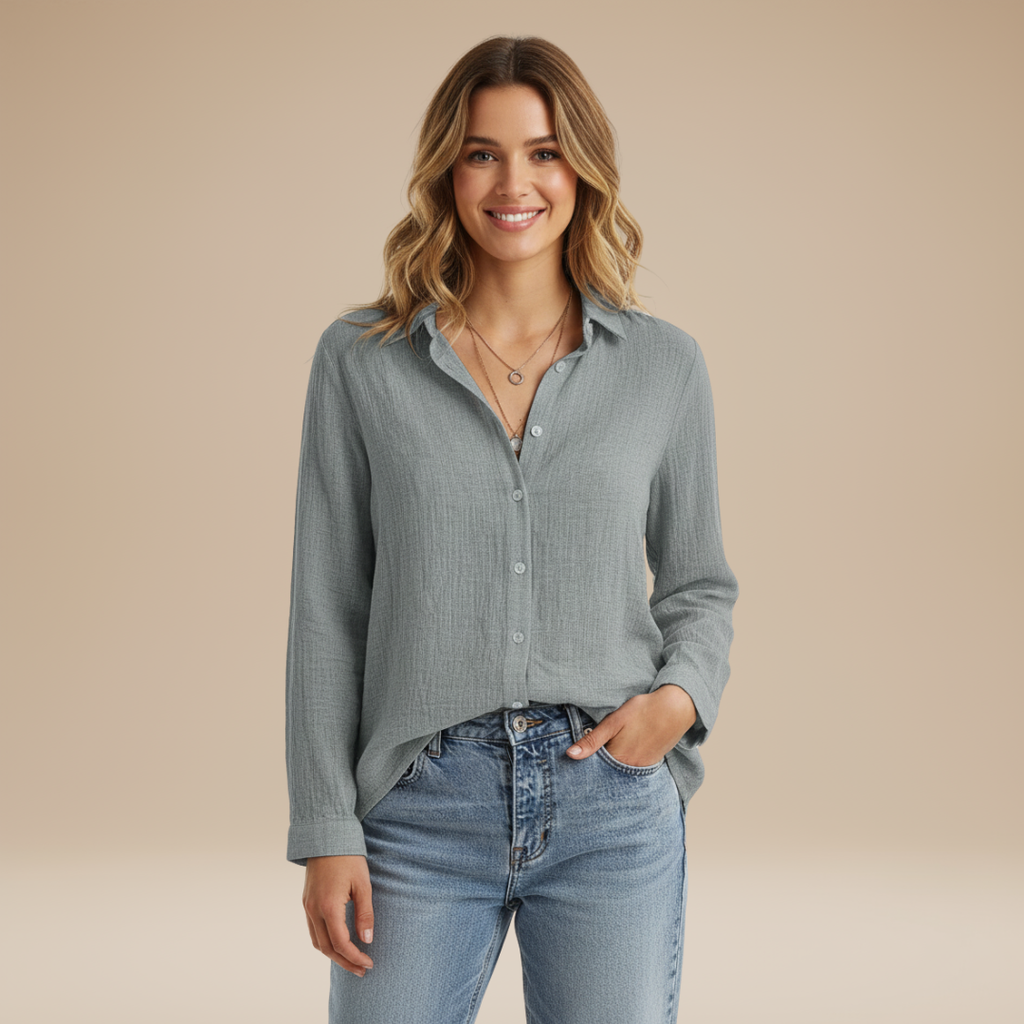 Vanessa | Camicia Casual da Donna in Tessuto Leggero