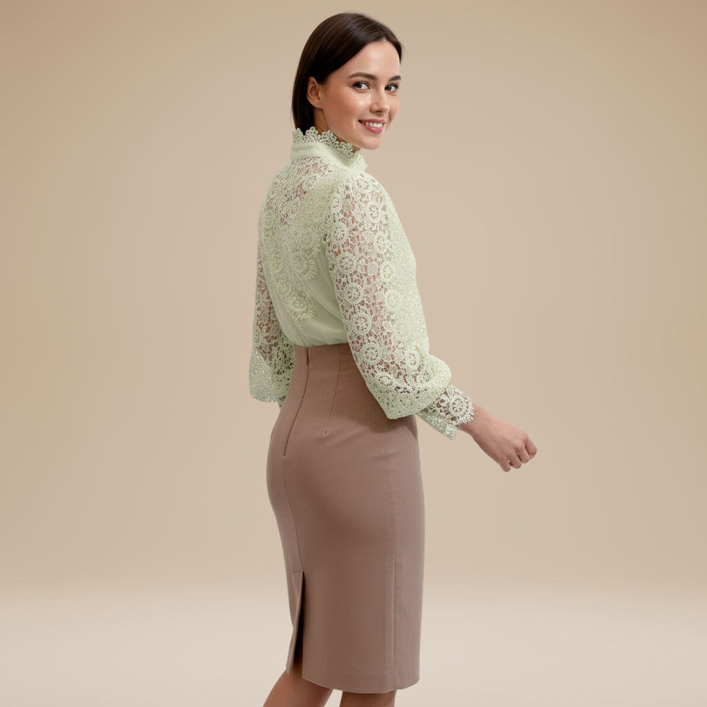 Anita | Blusa Ricamata da Donna con Dettagli Preziosi