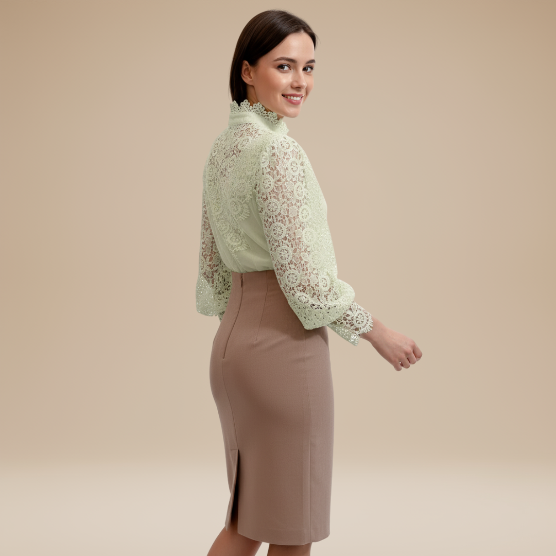 Anita | Blusa Ricamata da Donna con Dettagli Preziosi