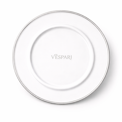 Piatto Piano Vespari “Fiori d’Argento”