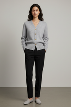 Cardigan Elegante da Donna con Bottoni
